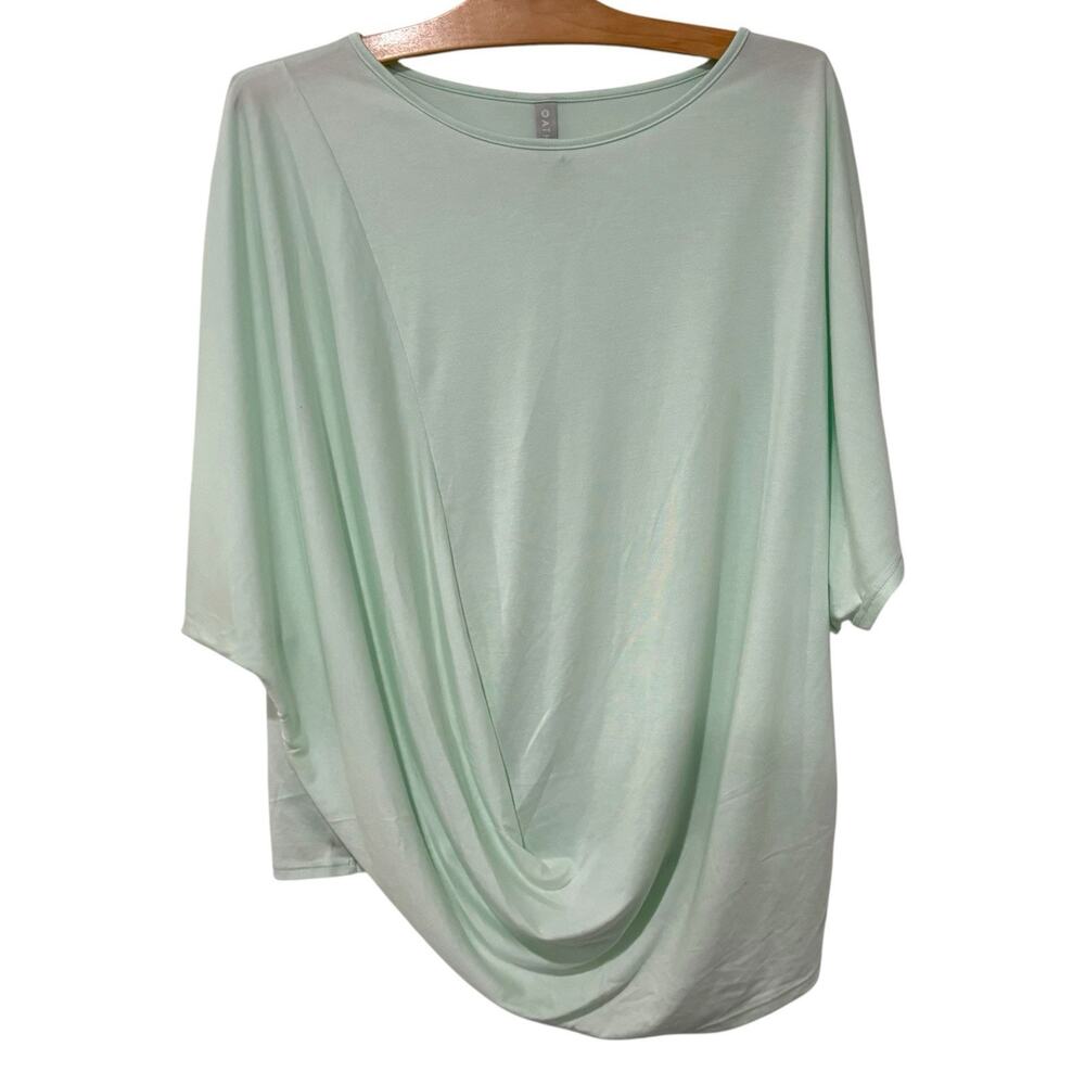 Athleta | Top Mint Green Short Sleeve Athletic Casual Flattering- Size Large